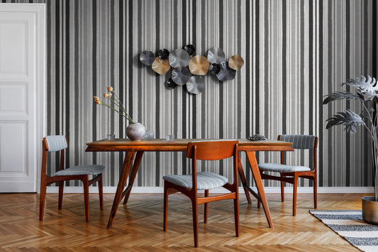Balance Burton high-performance designer wallcovering installed in a luxury interior design.