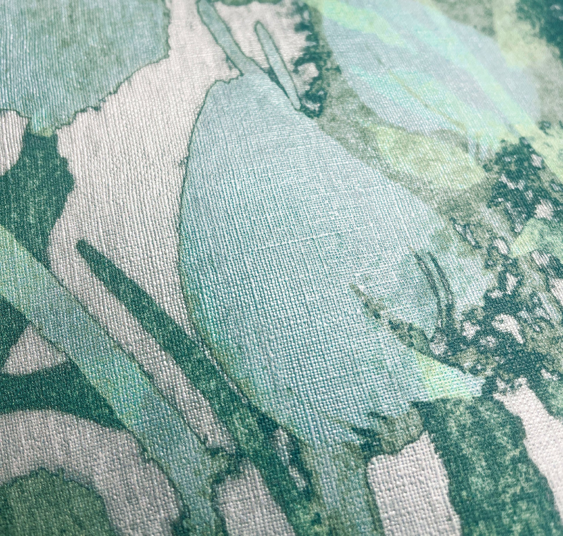 Dolly Mint contract-grade wallcovering technical specifications detailing Class A fire rated data, impact resistance, and commercial performance.