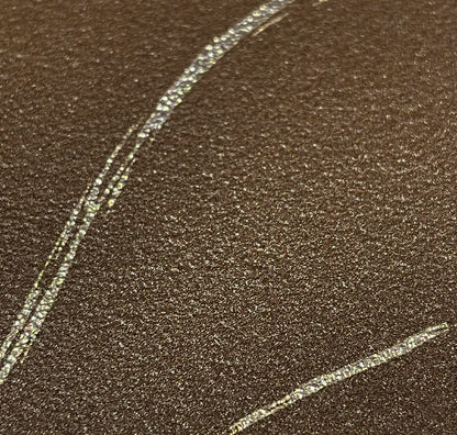 Chrysanthemum Nutmeg macro texture detail — fine gold line-art chrysanthemum wallcovering by HDWALLS