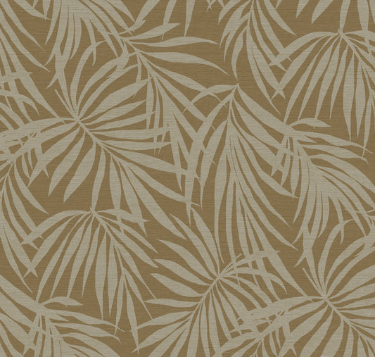 FRONDS SILHOUETTE TIKI BROWN