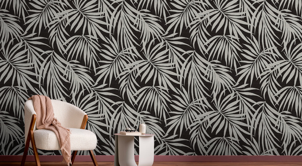 FRONDS SILHOUETTE MIDNIGHT