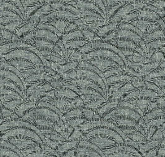 Lugano Glacier durable commercial grade wallpaper macro swatch showing wipeable heavy-duty Type II contract vinyl texture.
