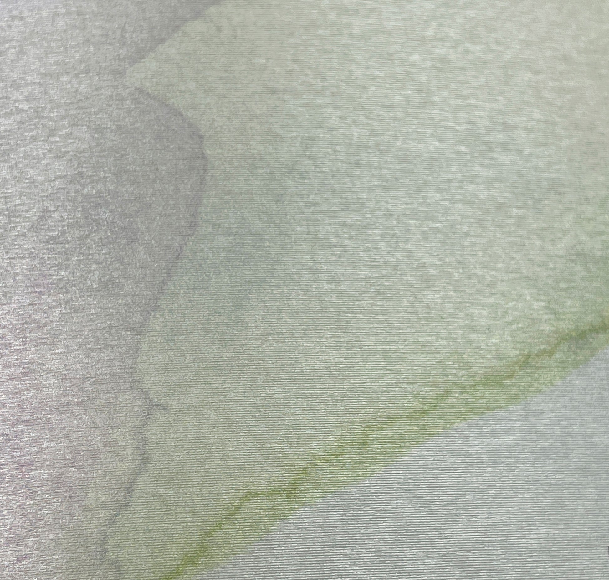 Morpheus Lily alternative durable scratch-resistant protective wallcovering sample view.