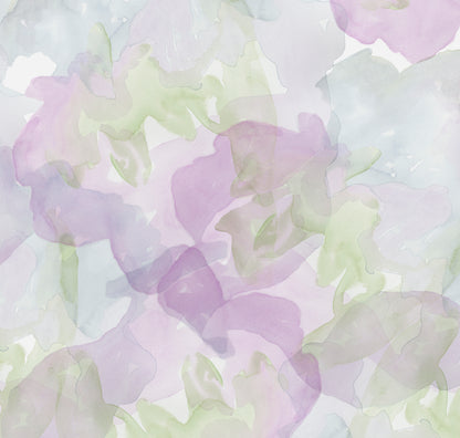 Morpheus Lily durable commercial grade wallpaper macro swatch showing wipeable heavy-duty Type II contract vinyl texture.