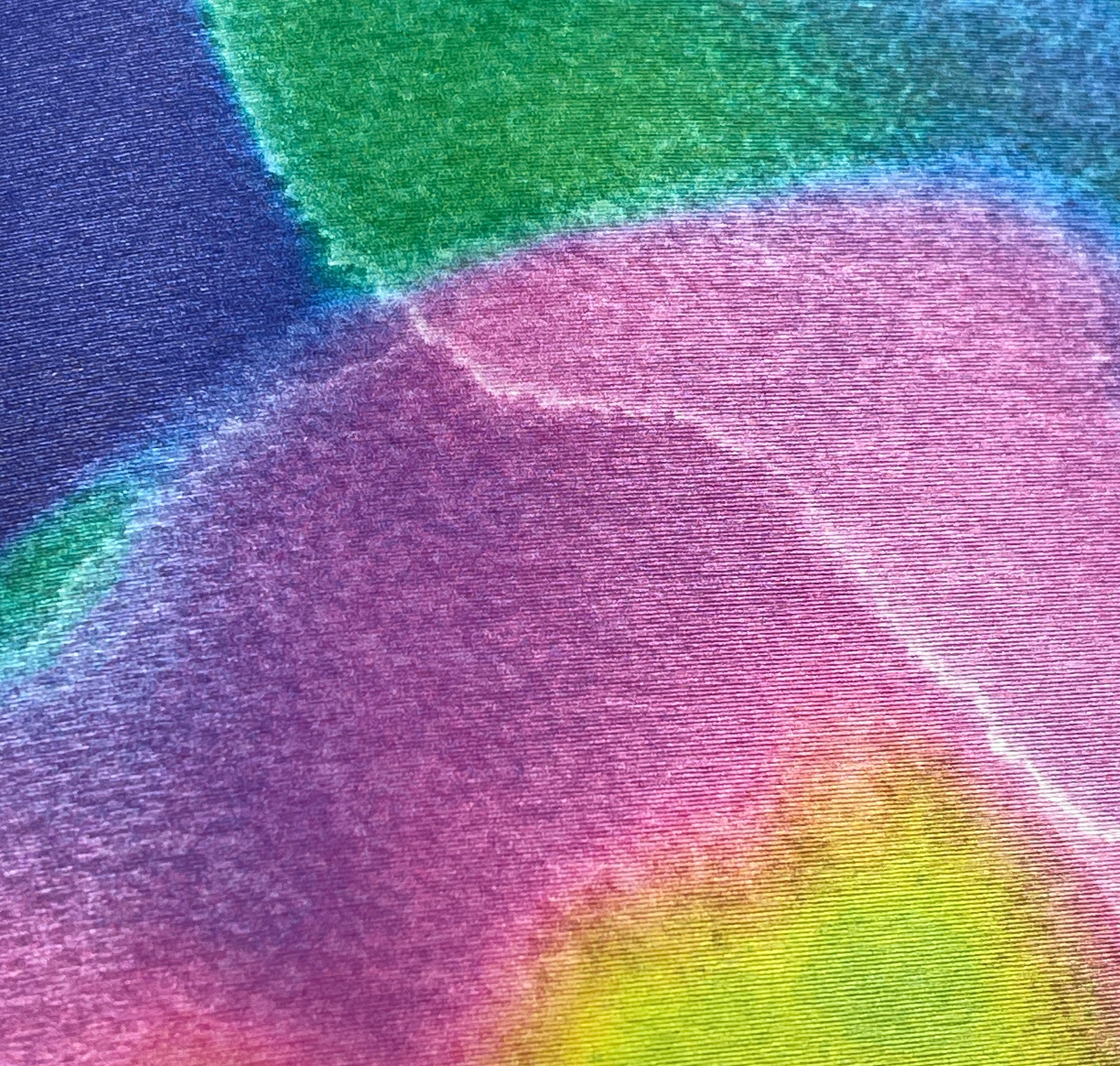 Morpheus Psychedelic alternative durable scratch-resistant protective wallcovering sample view.