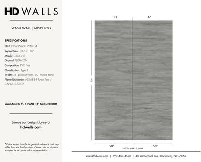 WASH WALL - MISTY FOG