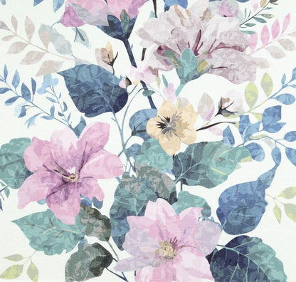 Cynthia Stripe Twilight eco-friendly alternative scratch-resistant non-toxic wallpaper sample view.