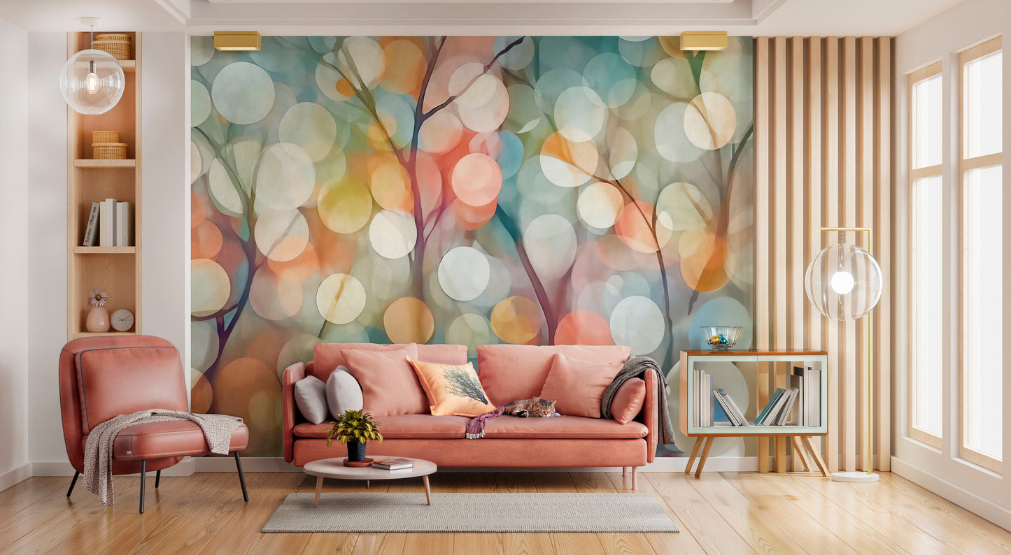 Demure Glow high-performance designer wallcovering installed in a high-traffic commercial hospitality and luxury residential interior design layout.