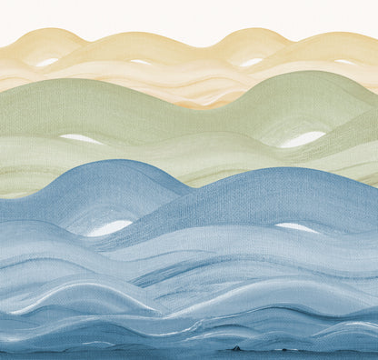 Swell Summer durable, scrubbable commercial grade wallpaper macro texture swatch from HDWALLS.