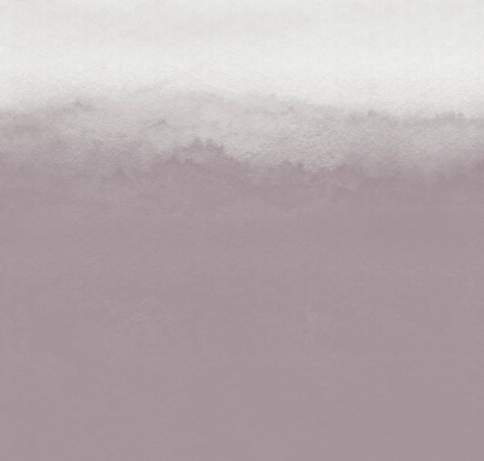Mariana Mist watercolor ombre wallpaper panel by HDWALLS – PVC-free mural wallcovering in cool slate and mauve
